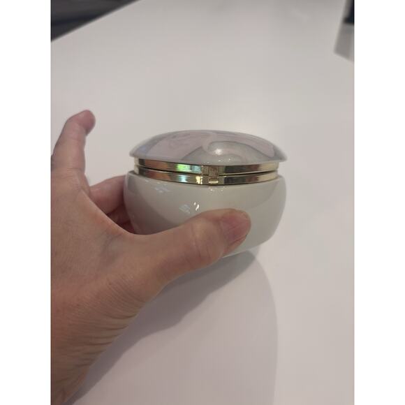 Vintage Heart Shaped OTAGIRI Porcelain Cat and Ballet Slipper Music Box "Memory" - Picture 4 of 7